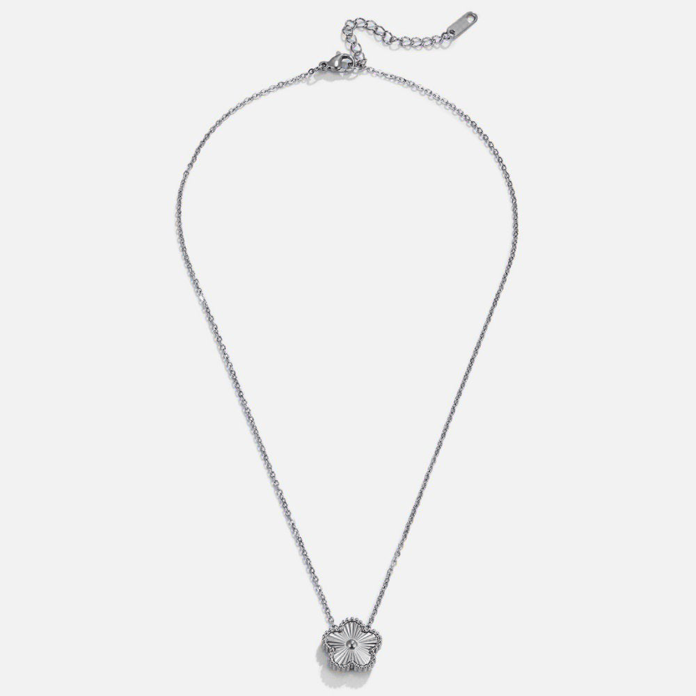 Silver Clover Necklace