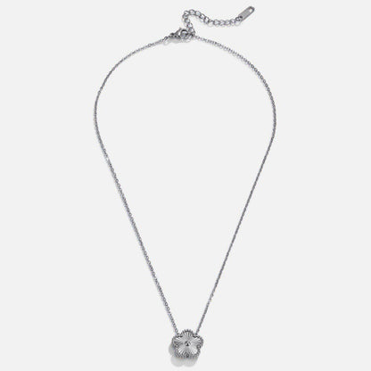 Silver Clover Necklace