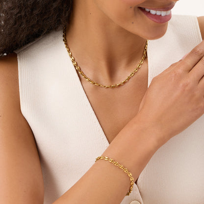 Mariner Chain Bracelet (Gold)