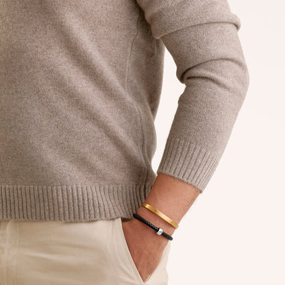 Custom Memento Cuff Bangle (Gold)