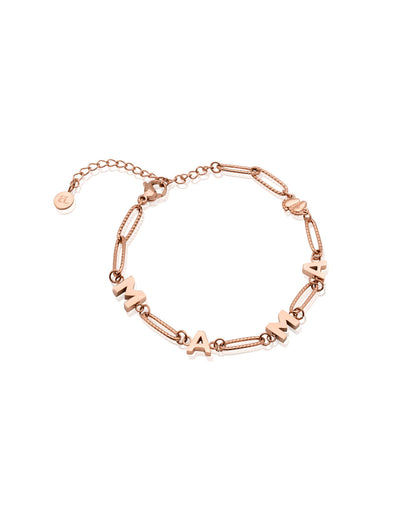 Made Mine Name Bracelet - Rose Gold