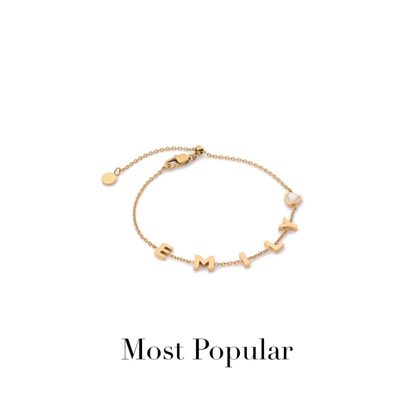 Made Mine Name Bracelet - Gold