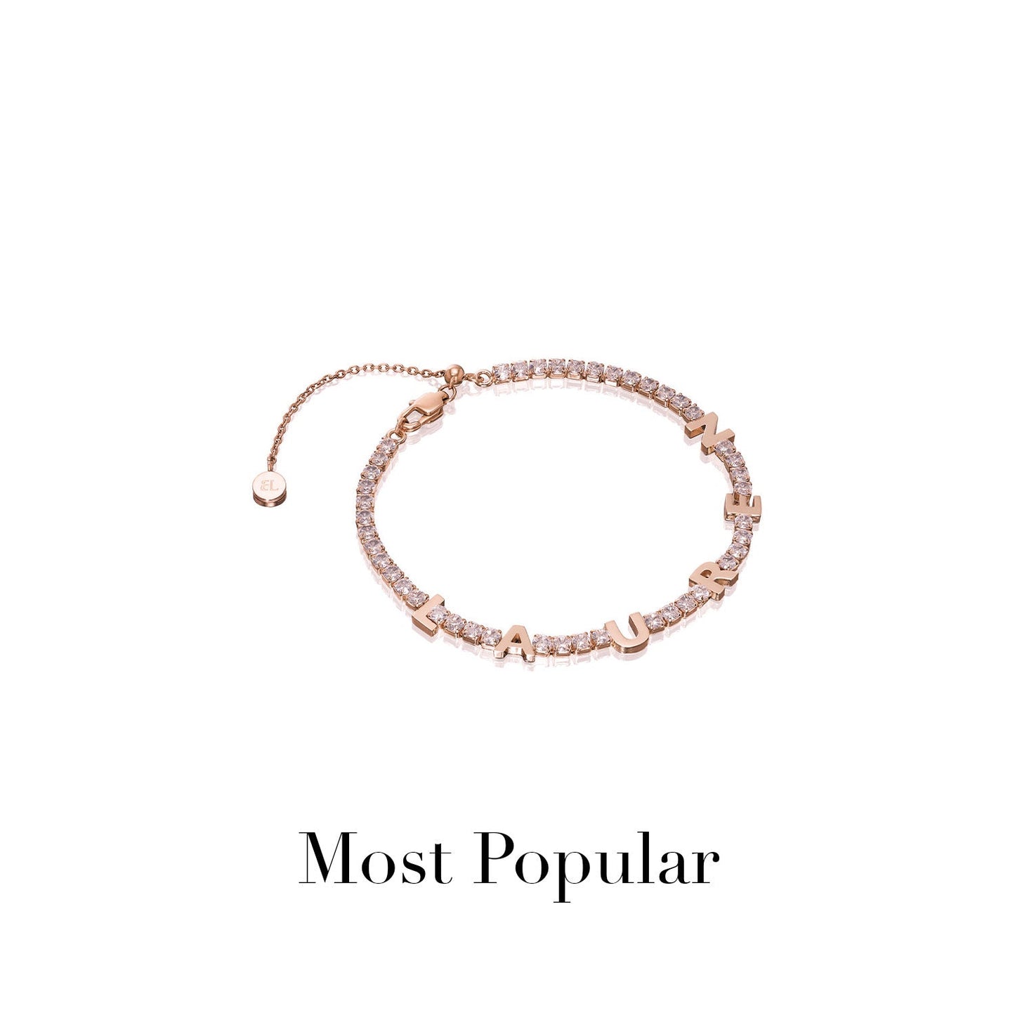 Made Mine Name Bracelet - Rose Gold