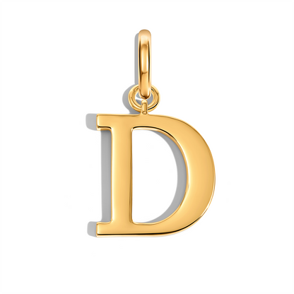 Mini Initial Accessories Charm (Gold)
