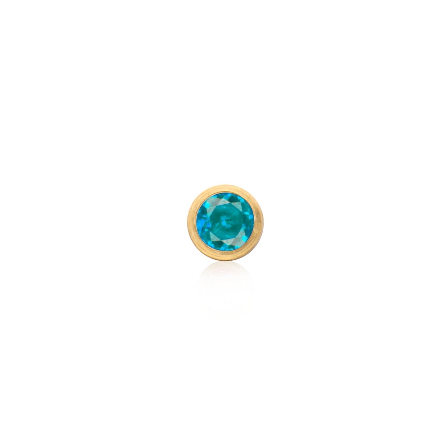 Custom Retro Birthstone (Gold)