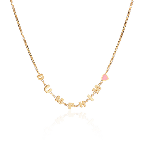 Dump Him Necklace (Gold)