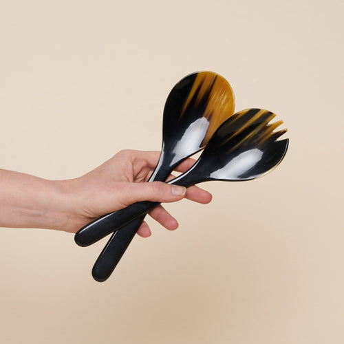 Horn Salad Servers