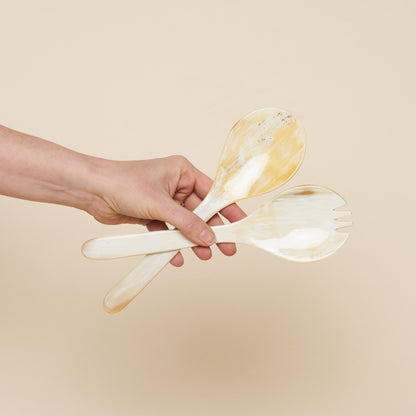 Horn Salad Servers