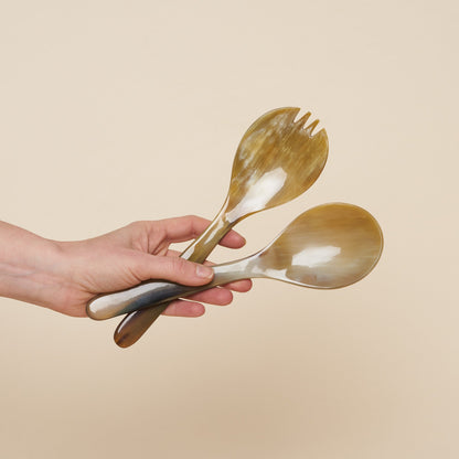 Horn Salad Servers