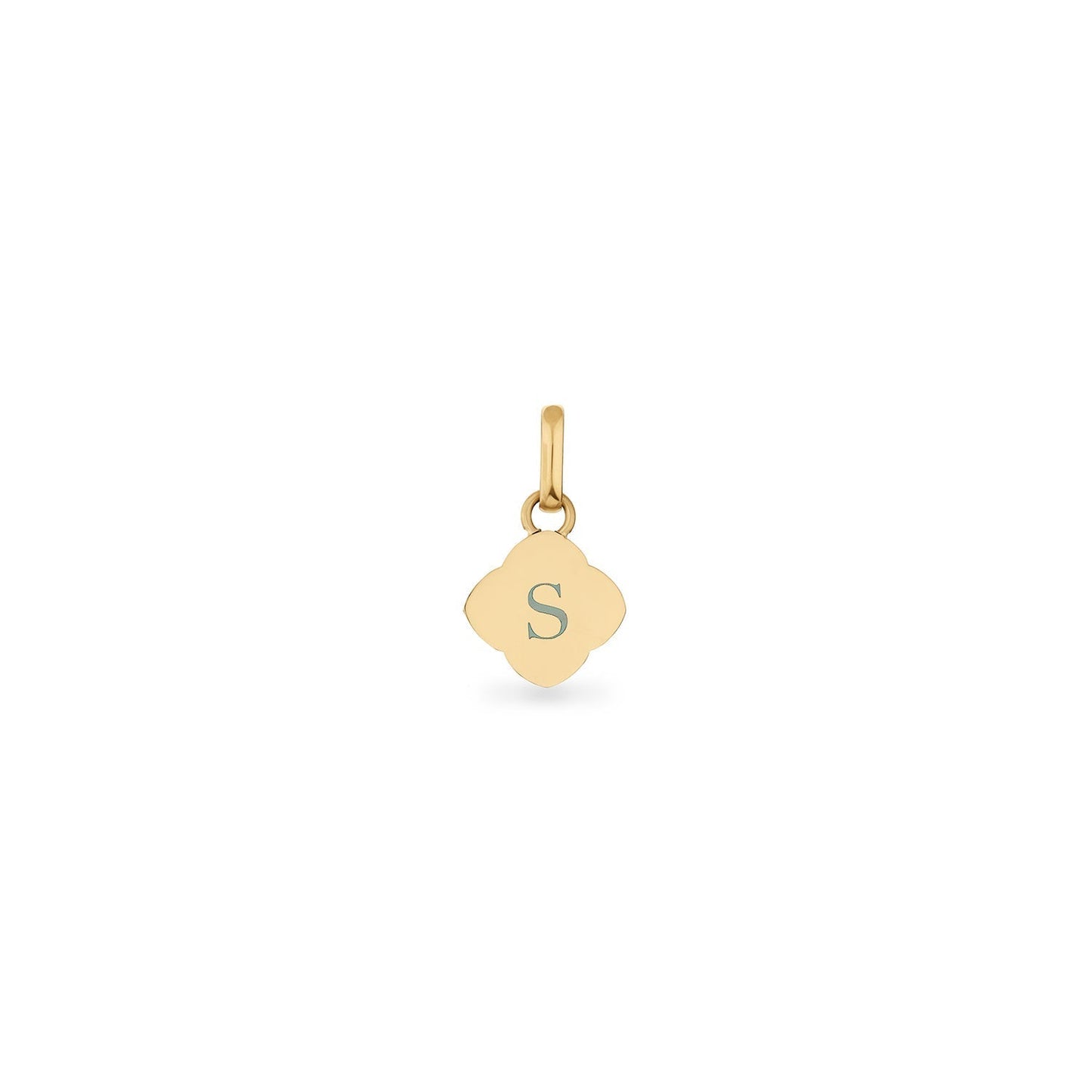 Mother of Pearl Clover Necklace (Gold)