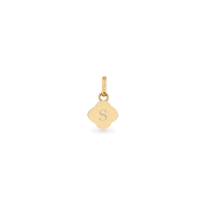 Pearl Clover Pendant (Gold)