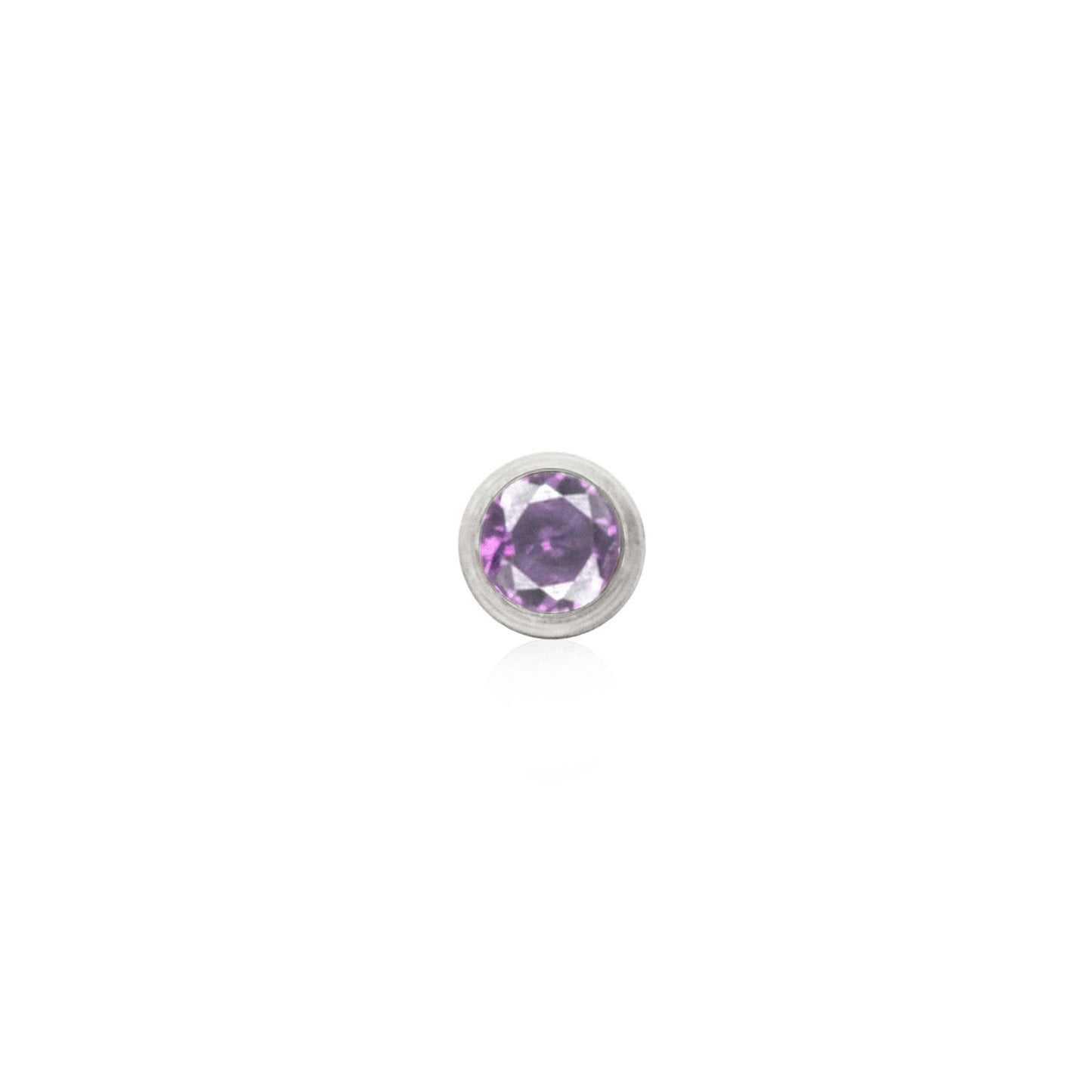 Custom Retro Birthstone (Silver)