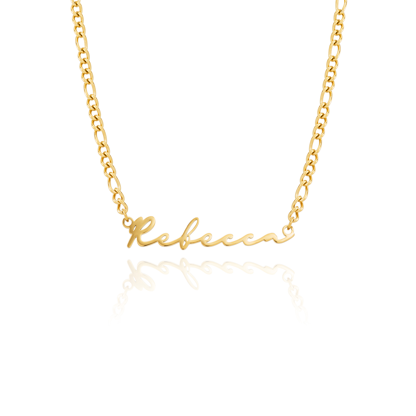 Signature Name Necklace - Gold