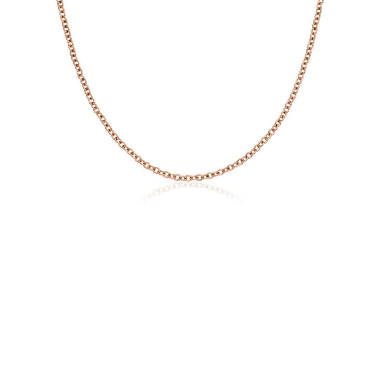 Cursive Name Necklace (Rose Gold)