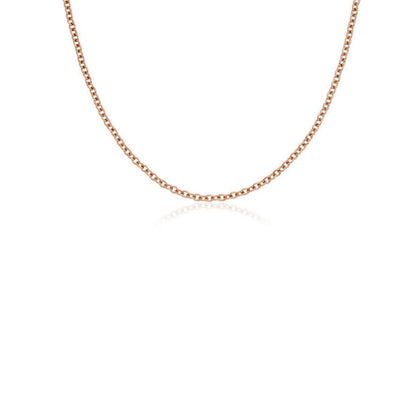 Cursive Name Necklace (Rose Gold)