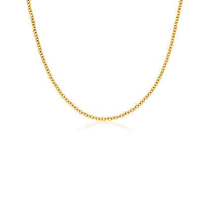 Layering Fine Chain Necklace (Gold)