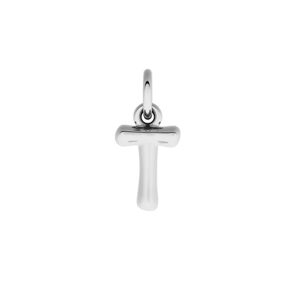 Made Mine Fine Charm - Molten Initial (Silver)