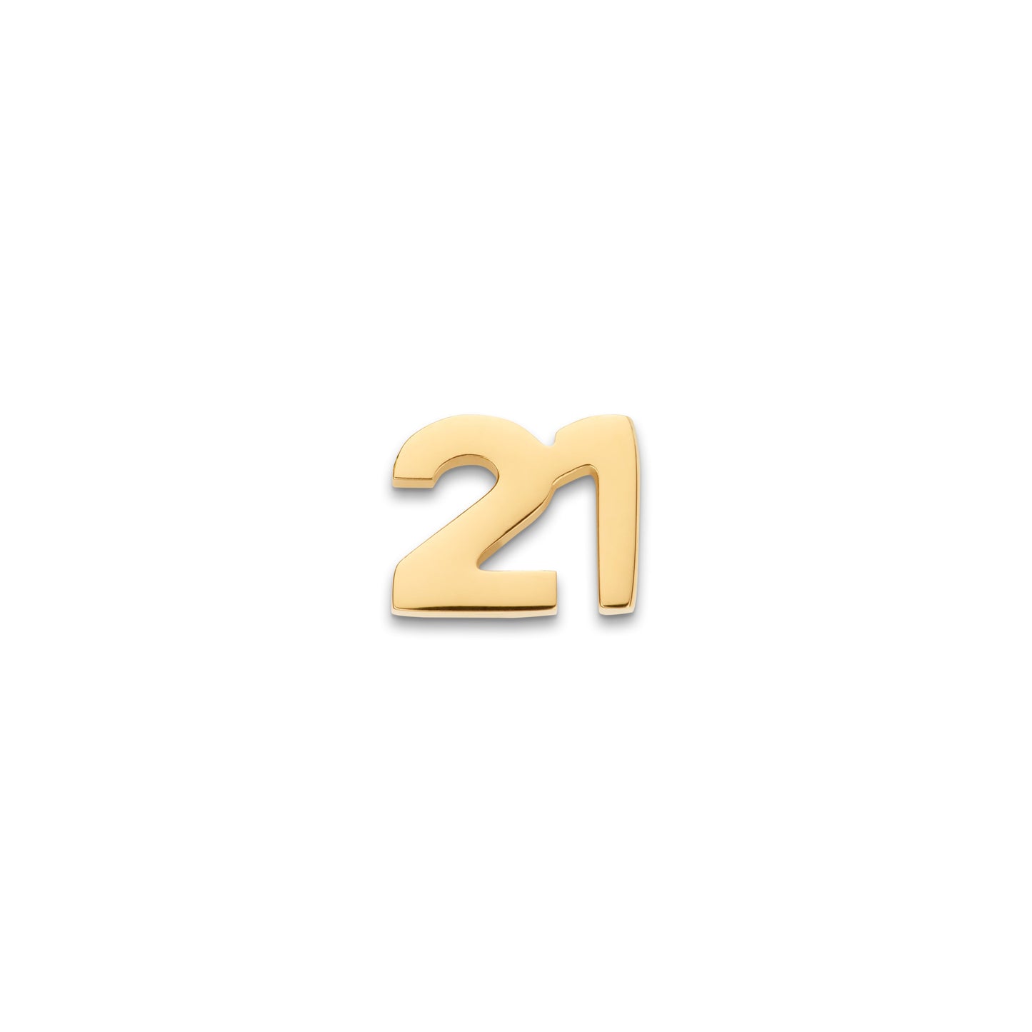 Made Mine Charms - Celebration Number Charms (Gold)
