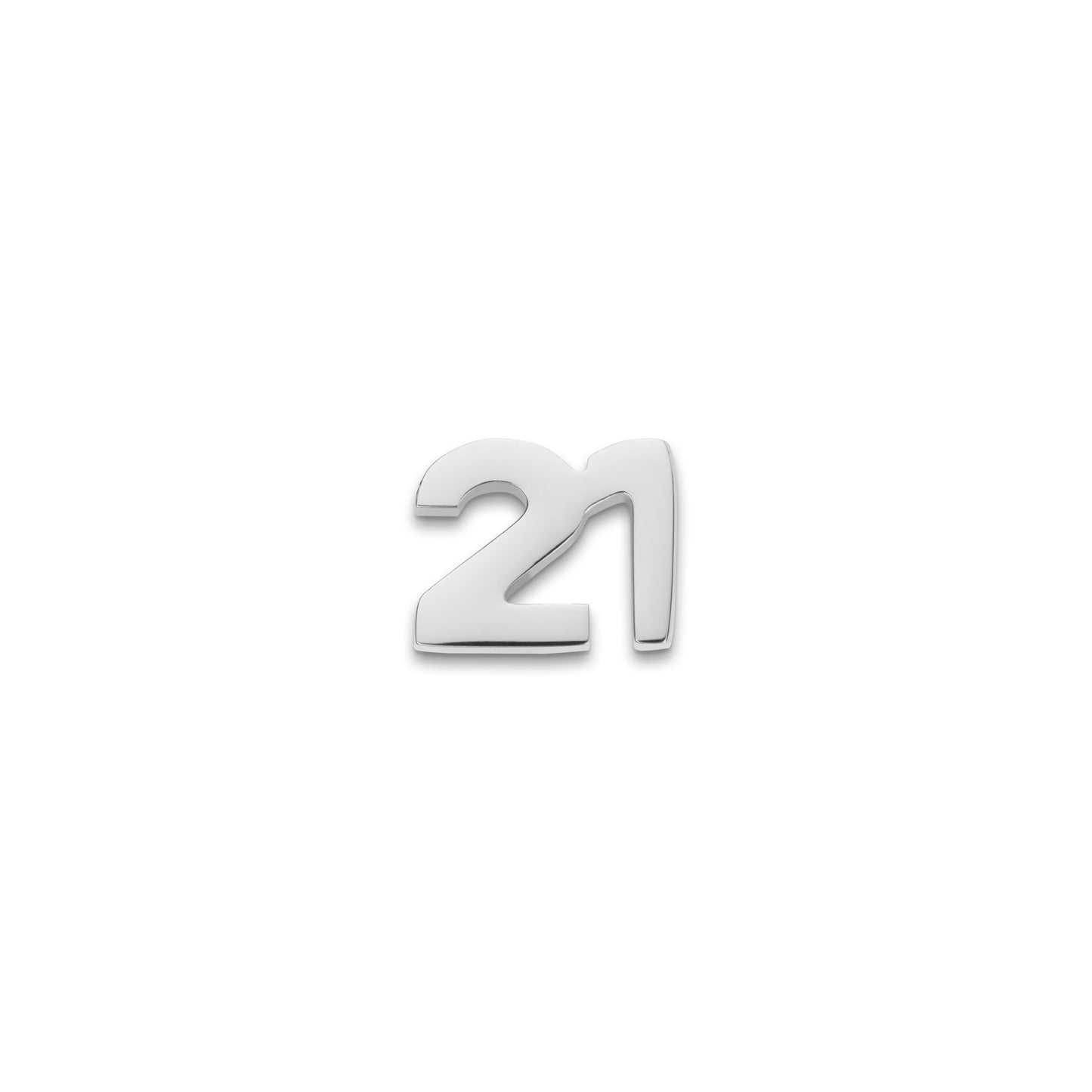 Made Mine Charms - Celebration Number Charms (Silver)