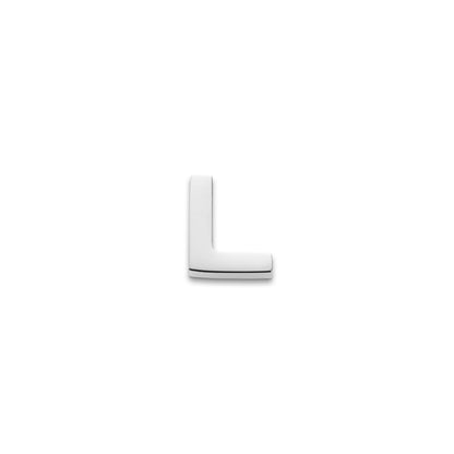 Made Mine Charms - Block Initial Charm (Silver)