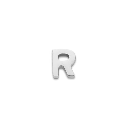 Made Mine Charms - Block Initial Charm (Silver)