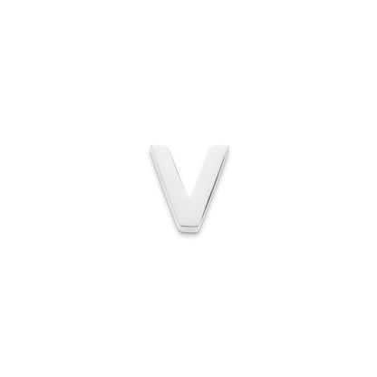 Made Mine Charms - Block Initial Charm (Silver)