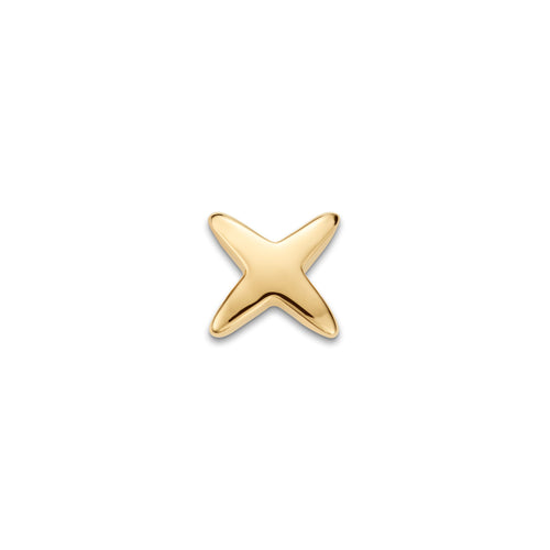 Made Mine Charms - Kiss Charm (Gold)