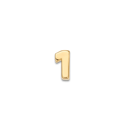 Made Mine Charms - Number Charms (Gold)