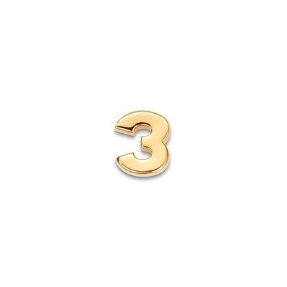 Made Mine Charms - Number Charms (Gold)