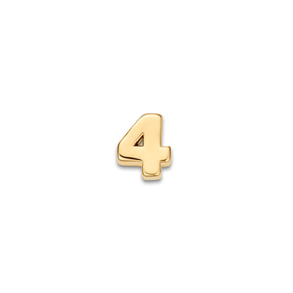 Made Mine Charms - Number Charms (Gold)