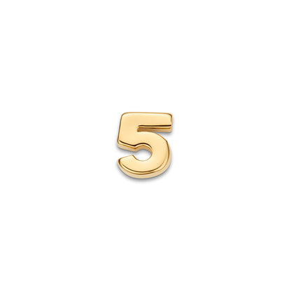 Made Mine Charms - Number Charms (Gold)