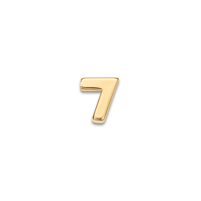 Made Mine Charms - Number Charms (Gold)