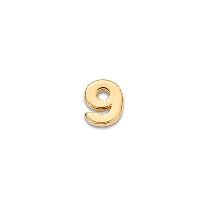 Made Mine Charms - Number Charms (Gold)