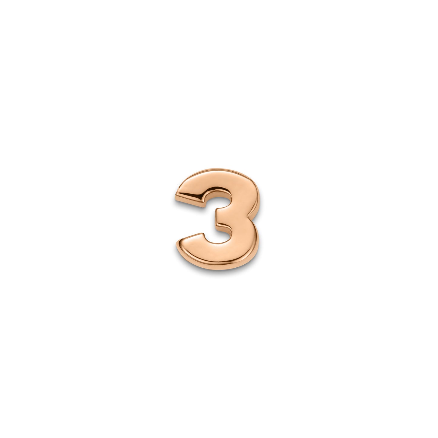 Made Mine Charms - Number Charms (Rose Gold)