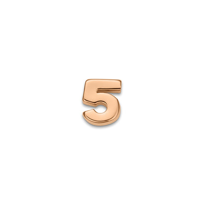 Made Mine Charms - Number Charms (Rose Gold)