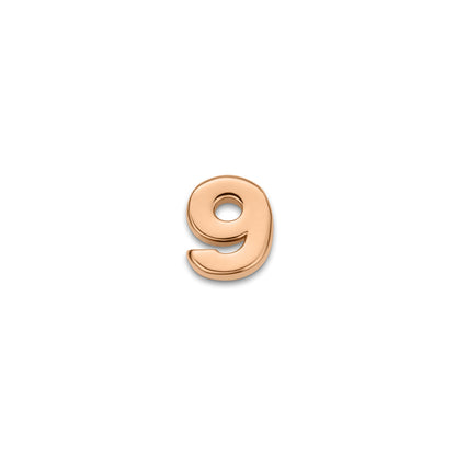Made Mine Charms - Number Charms (Rose Gold)