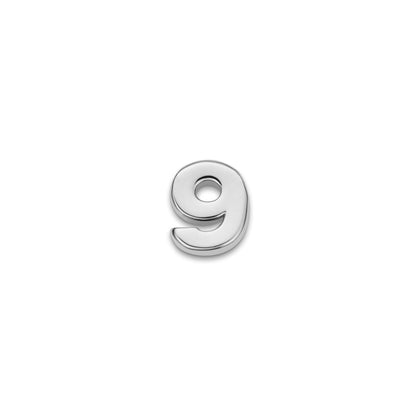 Made Mine Charms - Number Charms (Silver)