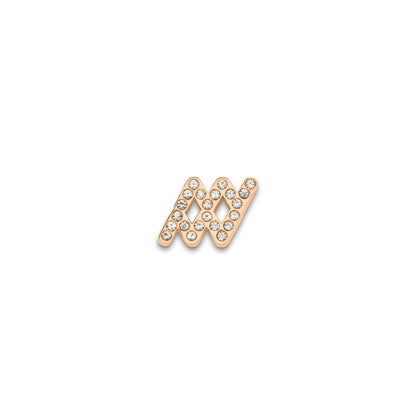 Made Mine Charms - Pavé Zodiac Charms (Rose Gold)