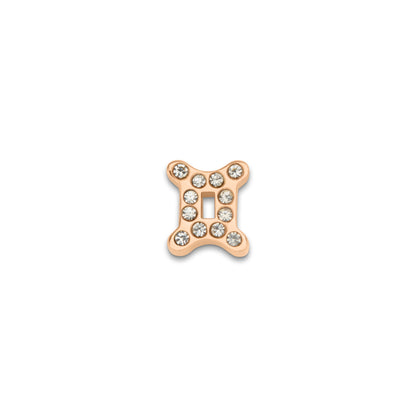 Made Mine Charms - Pavé Zodiac Charms (Rose Gold)