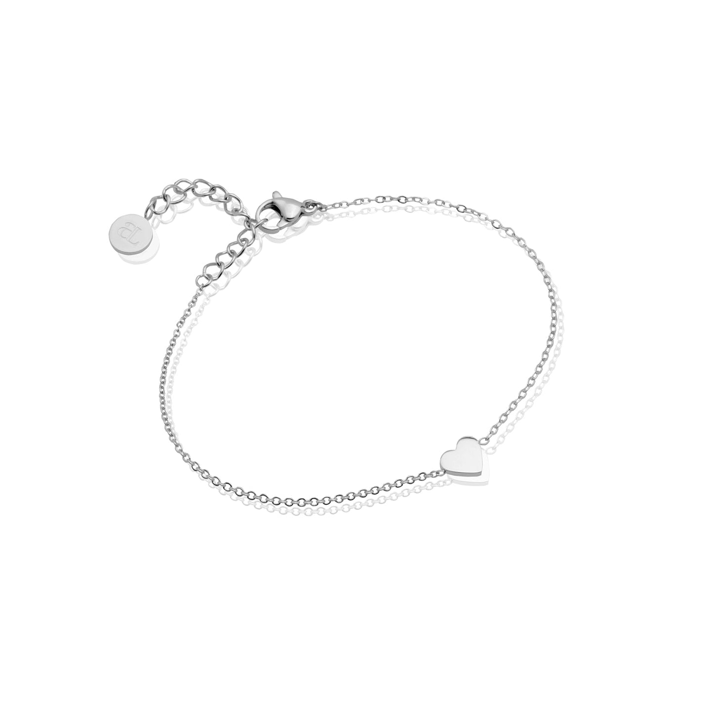 Made Mine Mini Heart Bracelet (Silver)