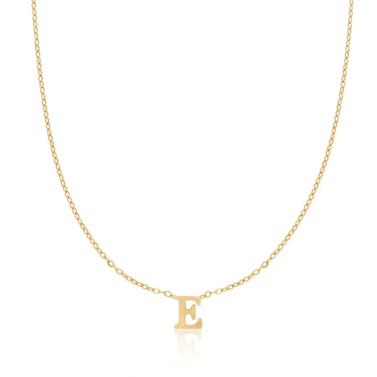 Mini Initial Necklace (Gold) (CS Replacement)