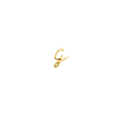 Made Mine Script Letter Bracelet (Gold)