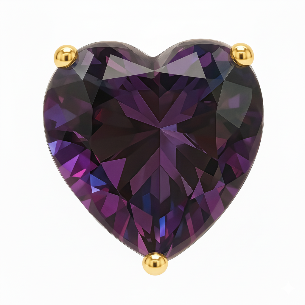 Heart Cut Birthstone