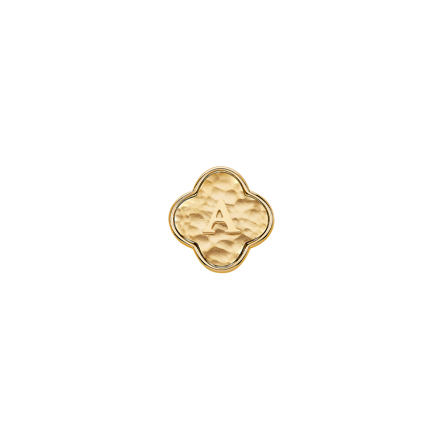 Molten Clover Charms (Gold) - Initials