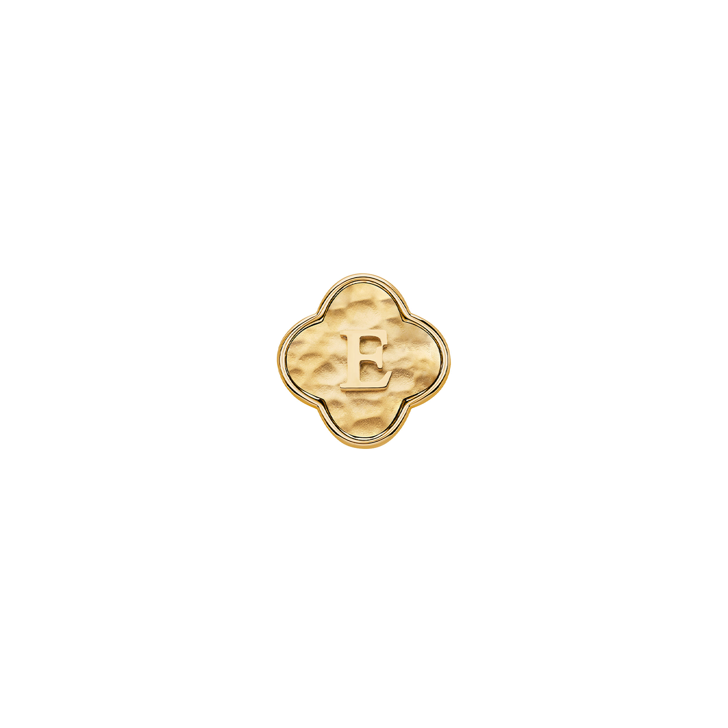Molten Clover Charms (Gold) - Initials