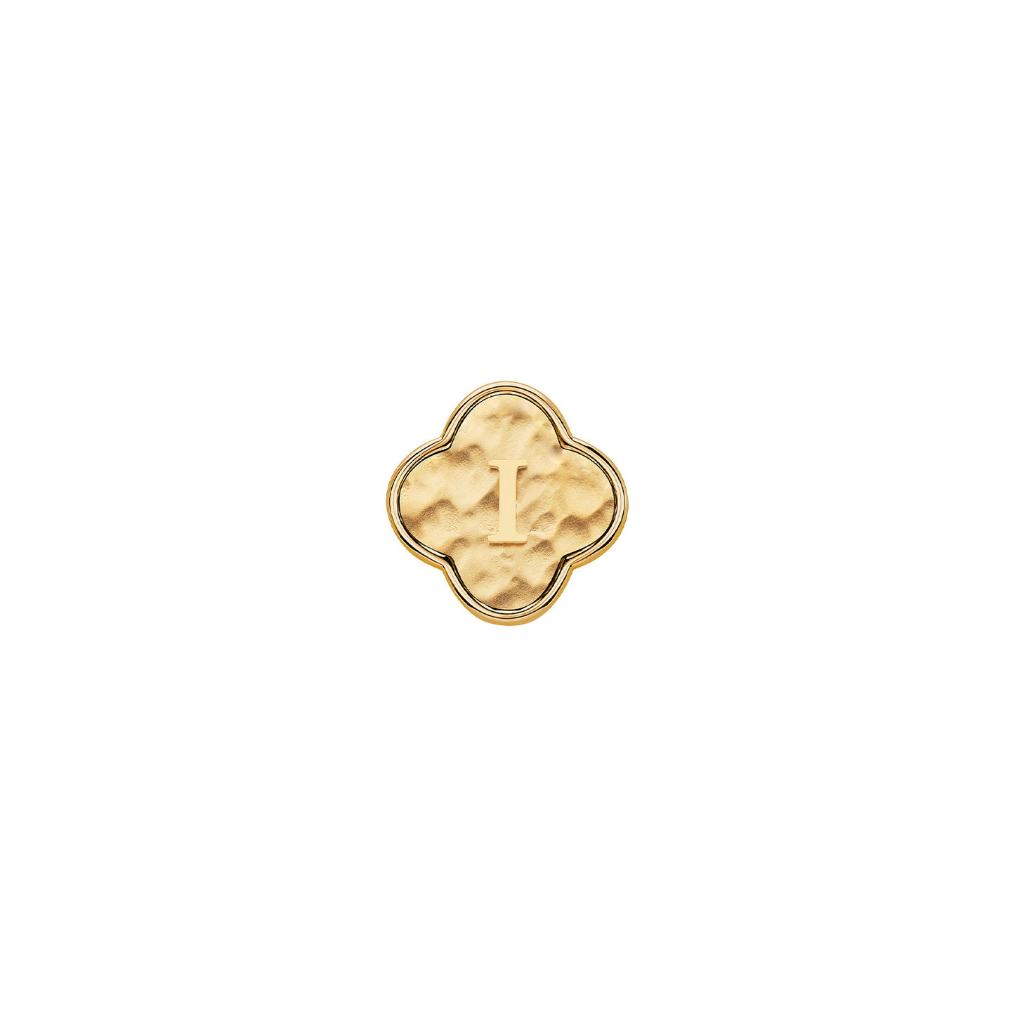 Molten Clover Charms (Gold) - Initials