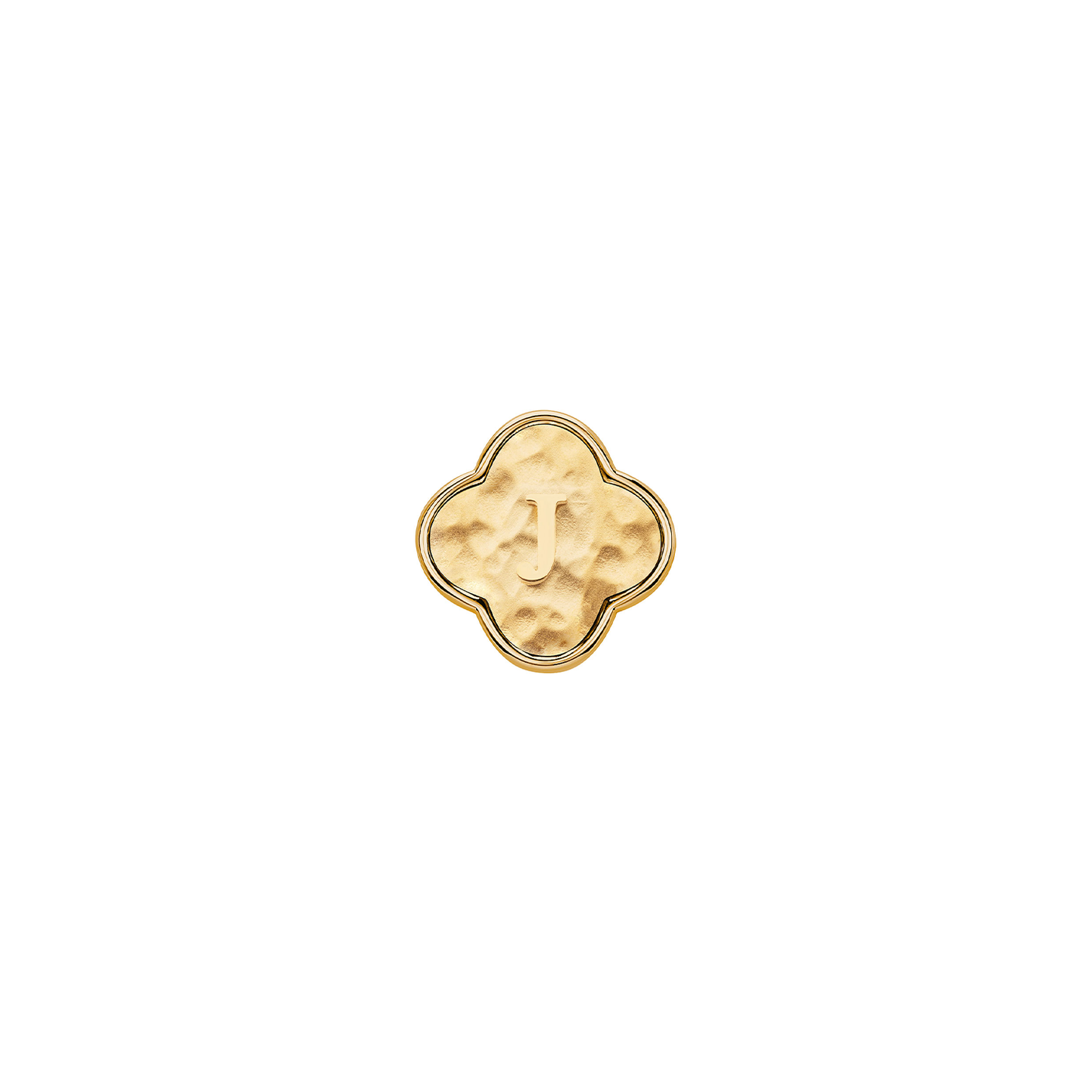 Molten Clover Charms (Gold) - Initials