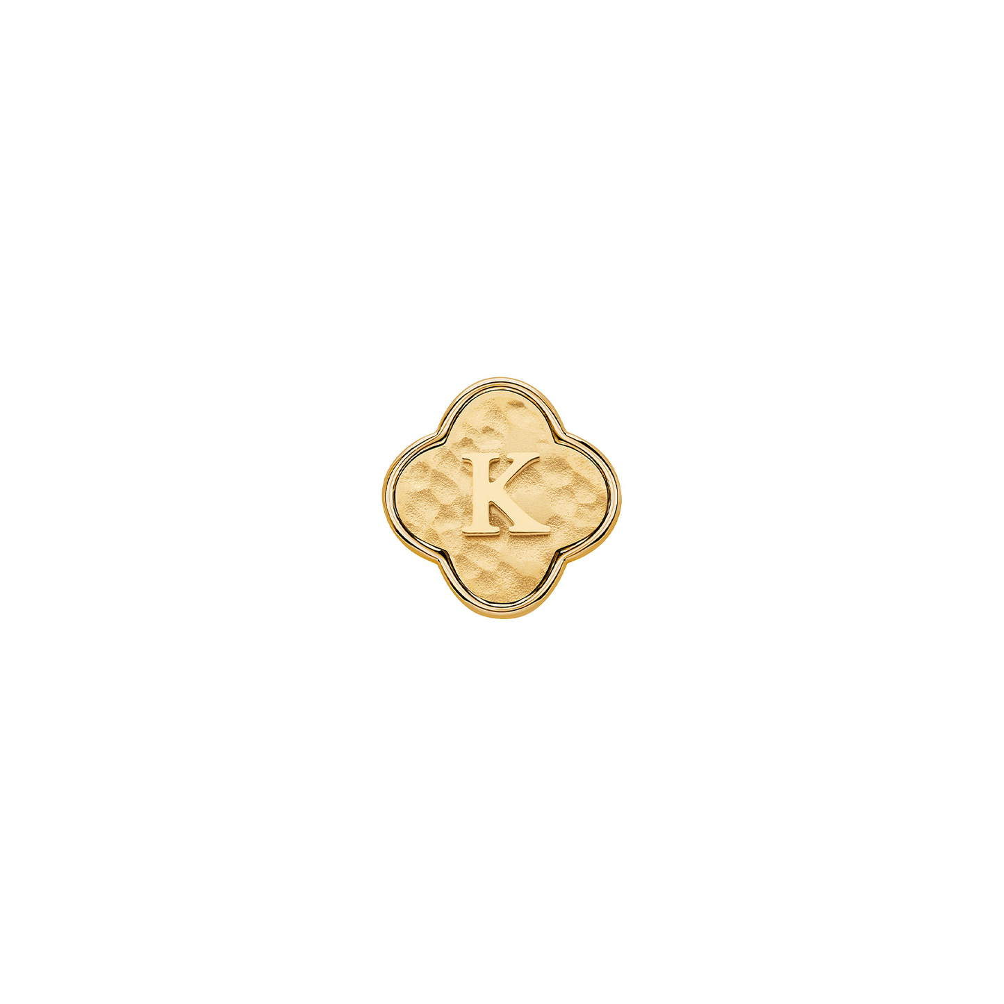 Molten Clover Charms (Gold) - Initials