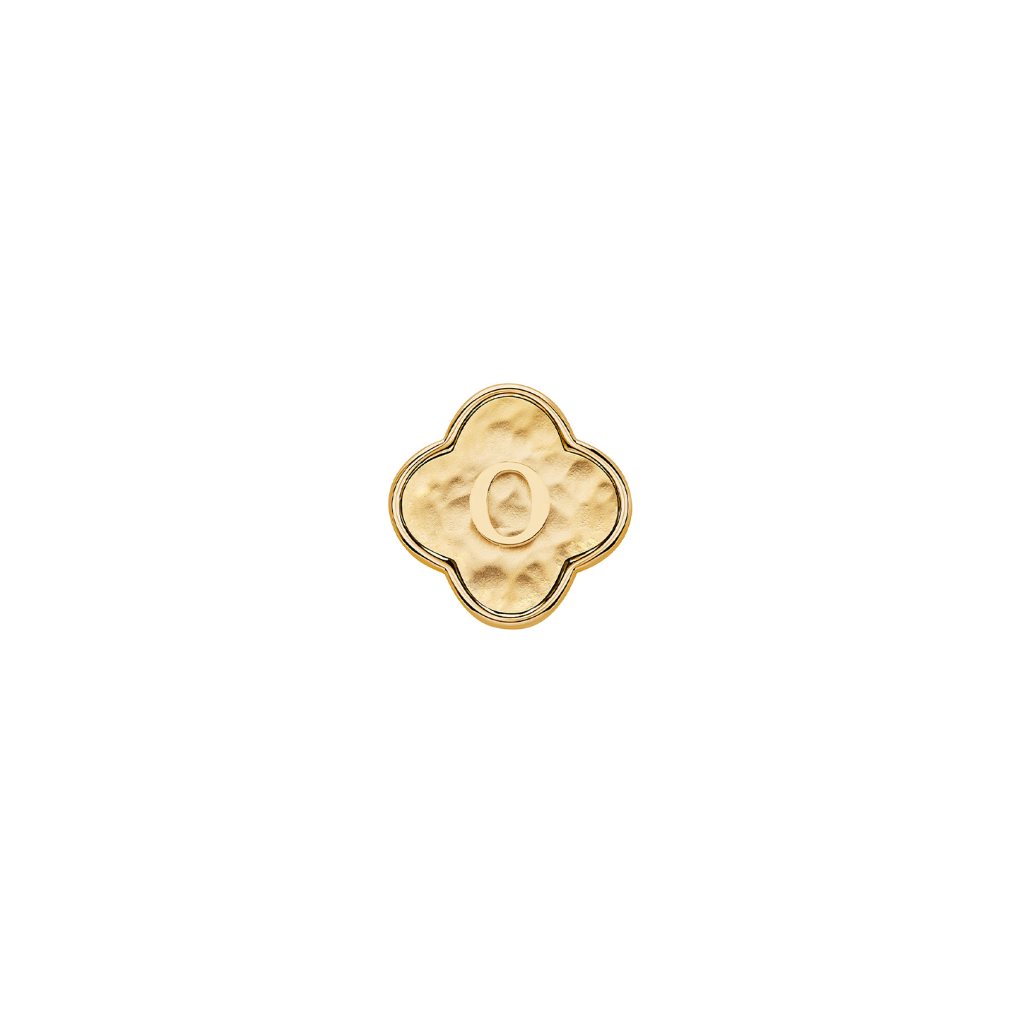 Molten Clover Charms (Gold) - Initials