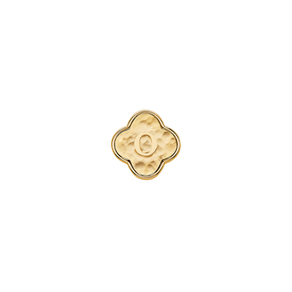 Molten Clover Charms (Gold) - Initials